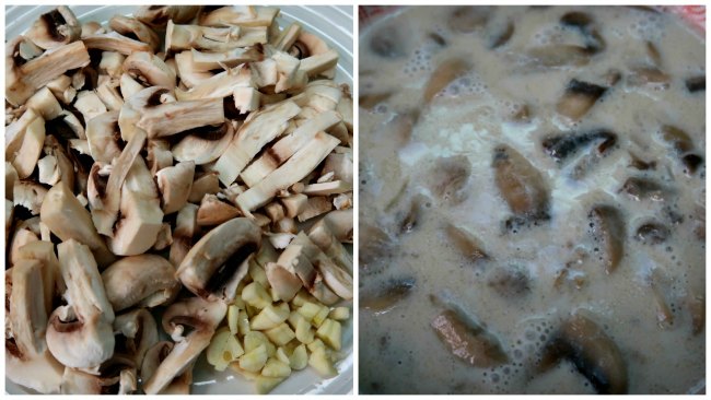 4 Ingredient dairy free keto mushroom soup