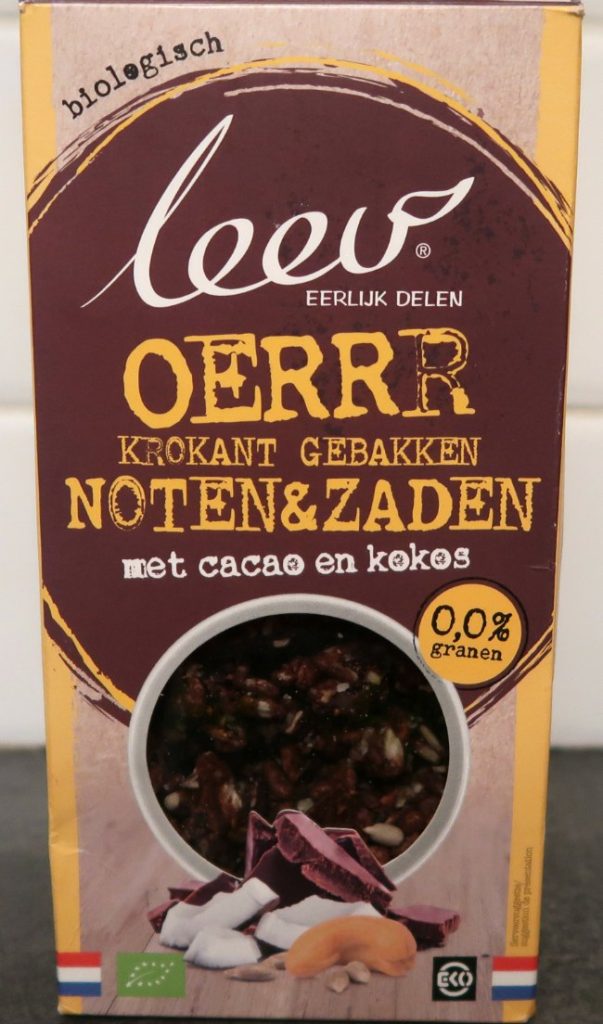 Box of Dutch chocolate granola