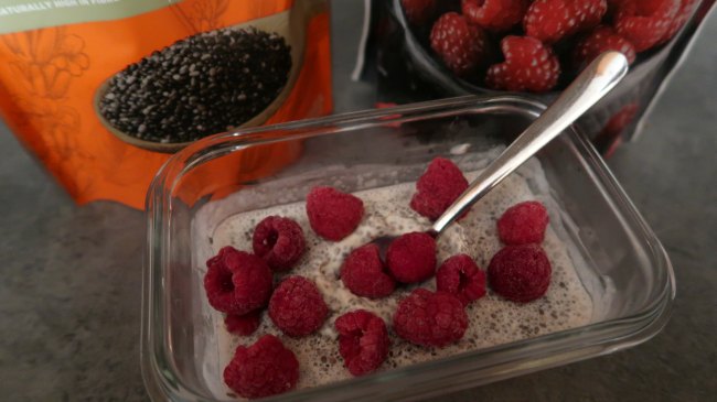 No Cook Low Carb Breakfast Chia Pudding