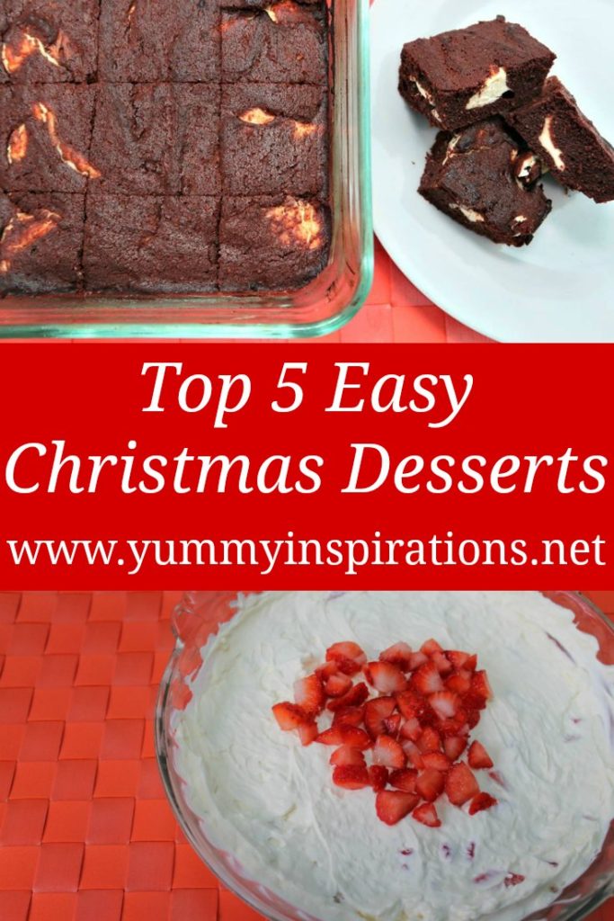 Top 5 Christmas Desserts - Ideas For Festive Baking & No Bake Treats