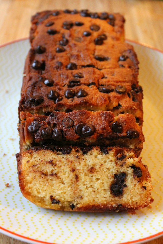 How to make gluten free loaf cake with chocolate chips