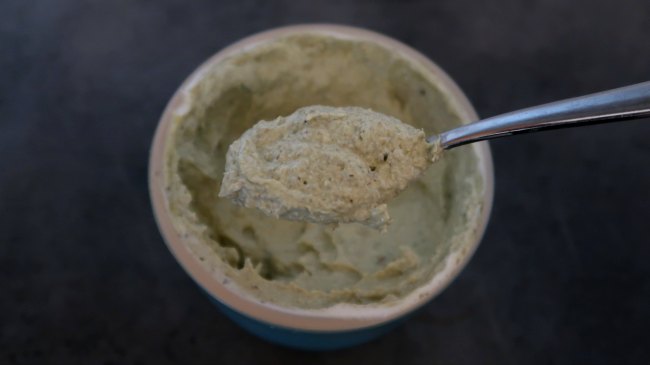 Easy 2 ingredient creamy pesto sauce recipe