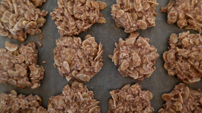 No bake peanut butter breakfast cookies