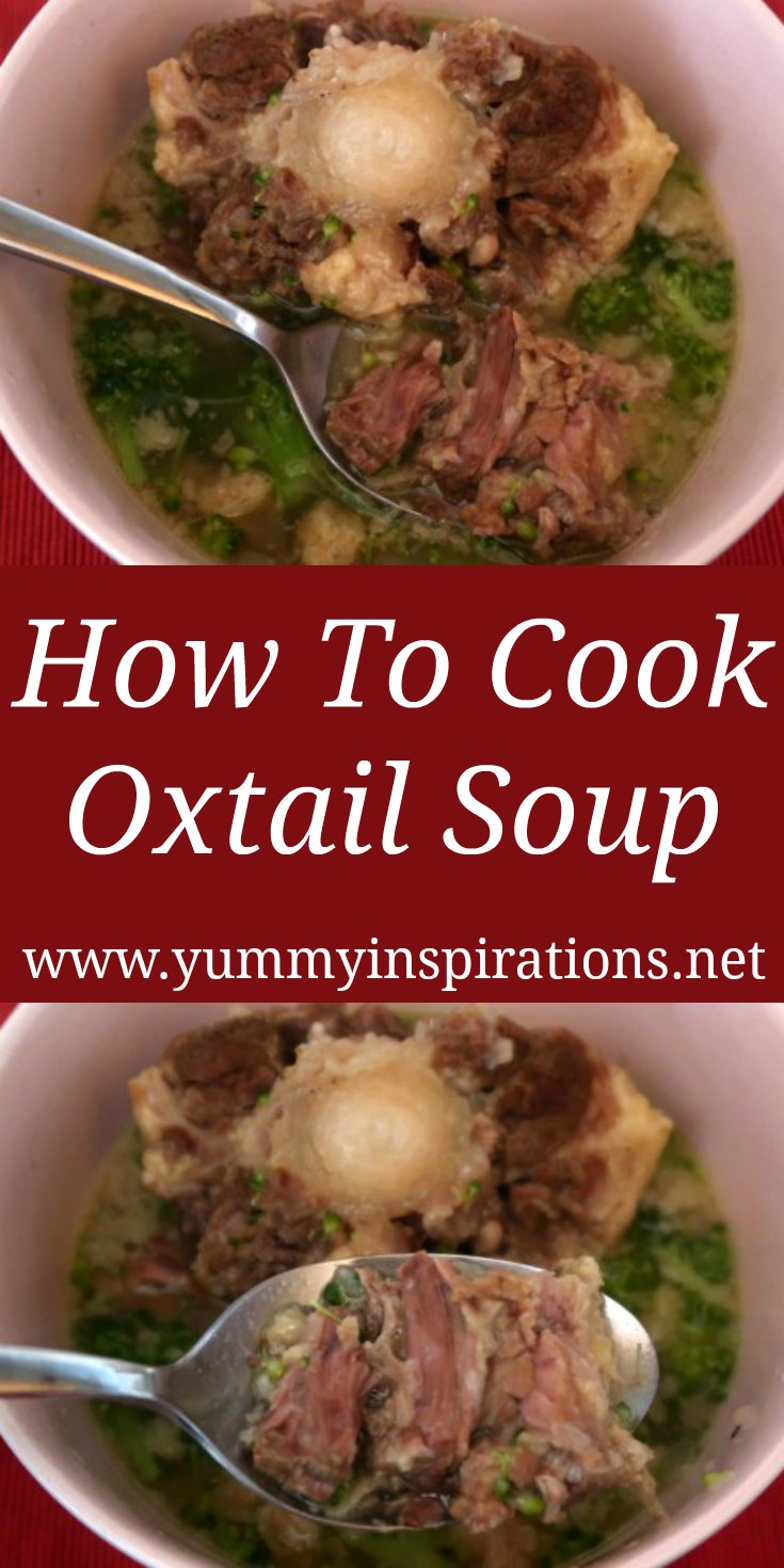 Oxtail Soup Recipe - How to cook budget friendly oxtail for a cheap comfort dinner meal - with the video tutorial. 