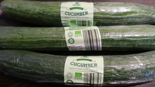 Cucumber slices