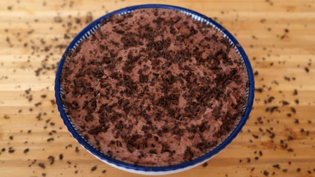 Low carb chocolate mousse 