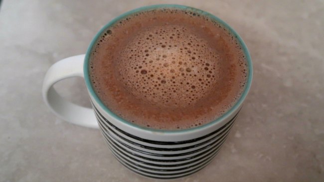 Easy low carb keto hot chocolate