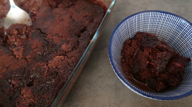 How to make gluten free self saucing chocolate pudding