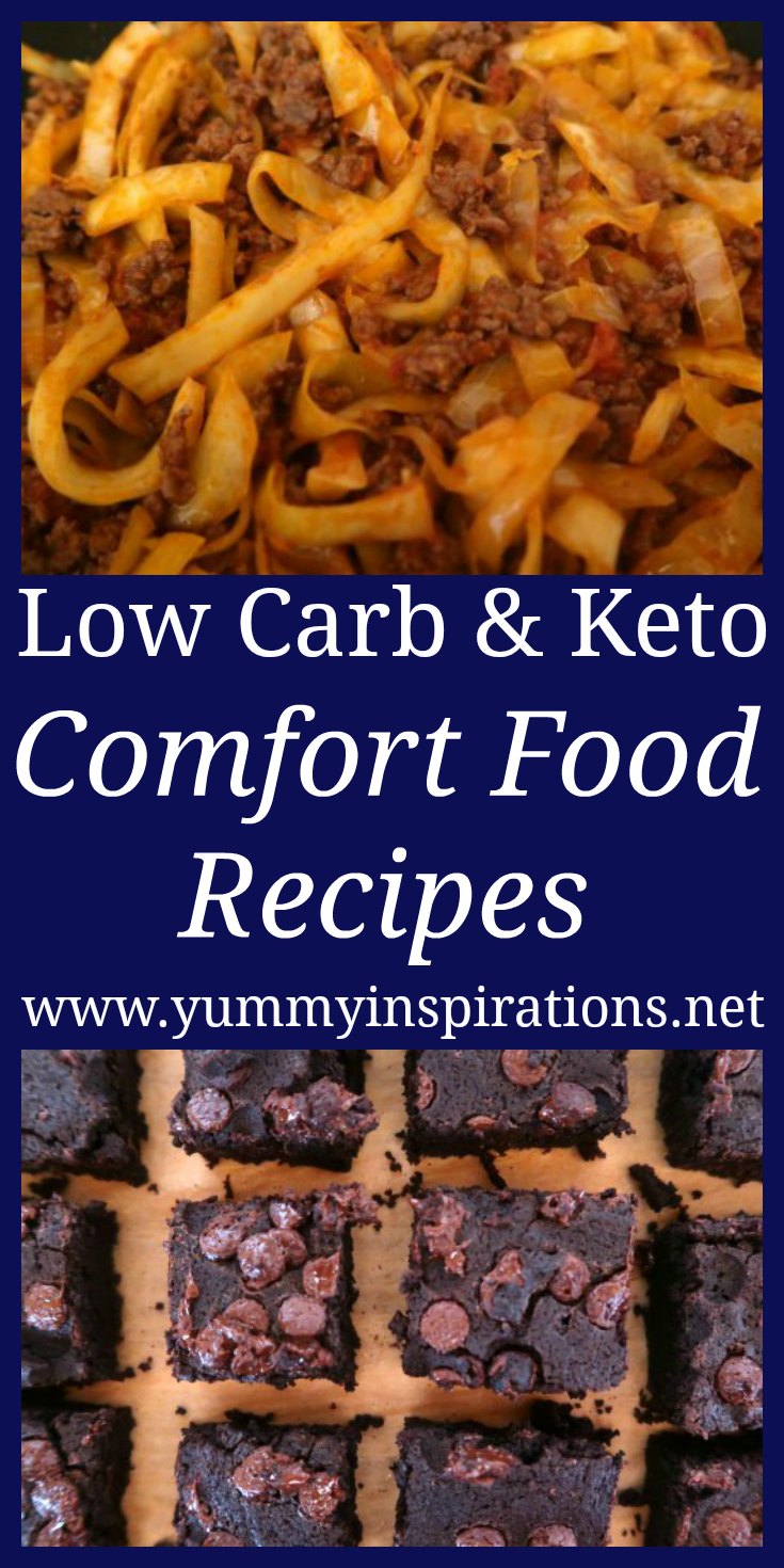 Keto Comfort Food Recipes - Quick Easy Low Carb Winter Meal Ideas for breakfast, lunch, dinner, snacks and desserts - with a video grocery haul.