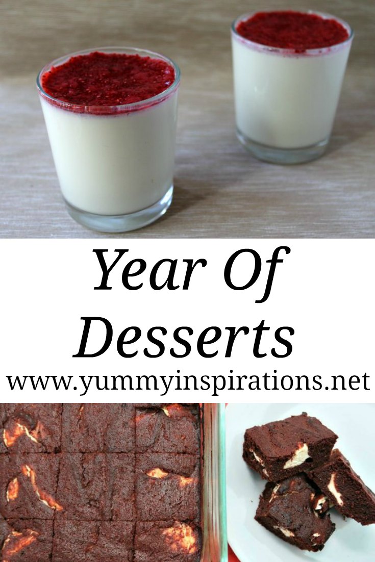 Year Of Desserts - challenge to make a new dessert for every week of the year 2021.