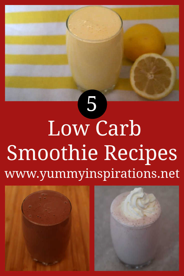 5 Low Carb Smoothie Recipes - How to make easy keto smoothies for breakfast, dessert, snacks or sweet treats - with the videos. 