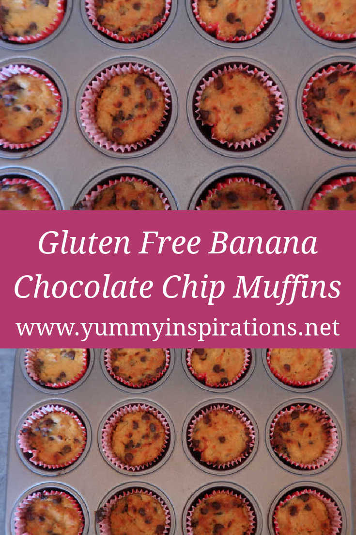 Gluten Free Banana Chocolate Chip Muffins Recipe - Easy Muffin Recipes With Coconut Flour - with the video tutorial. 