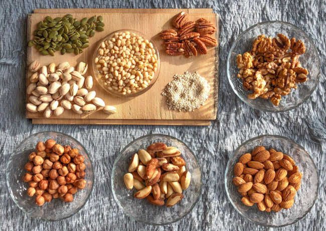 Mix in ingredient ideas - nuts and seeds