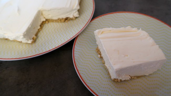 Low Carb Lemon Desserts - No bake cheesecake