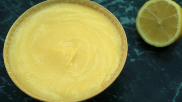 Low carb keto lemon curd recipe