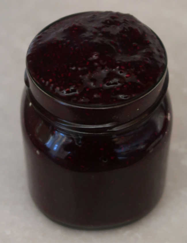 How to make Frozen Blueberry Jam Recipe