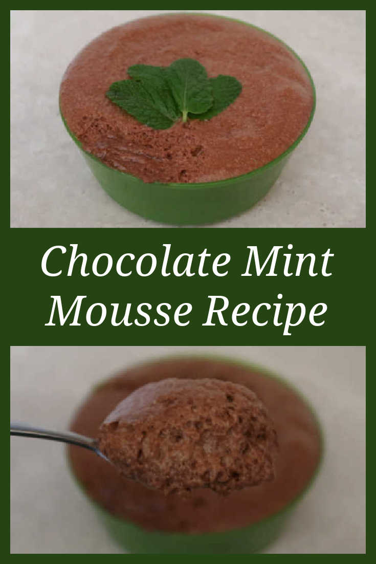 طرز تهیه موس شکلاتی نعنا - دسر شکلات تلخ آسان با 3 ماده - همراه با آموزش تصویری. 