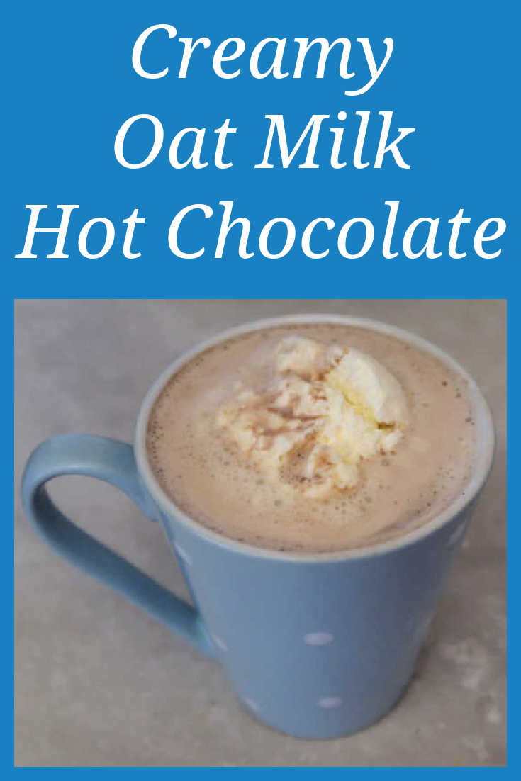 طرز تهیه شکلات داغ شیر جو دوسر - نحوه درست کردن کاکائو داغ خانگی خامه ای، بدون لبنیات، وگان با آموزش تصویری. 