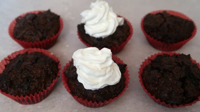 Flourless chocolate cupcakes