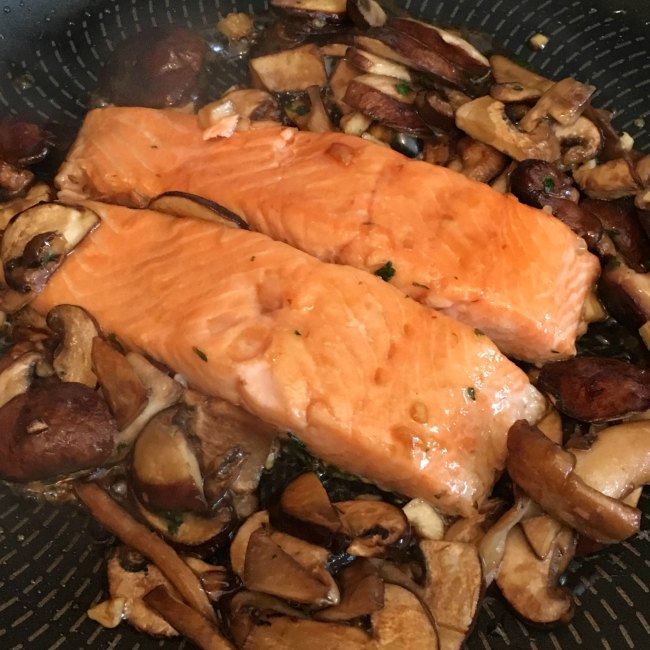 AIP Diet Recipes - honey garlic salmon