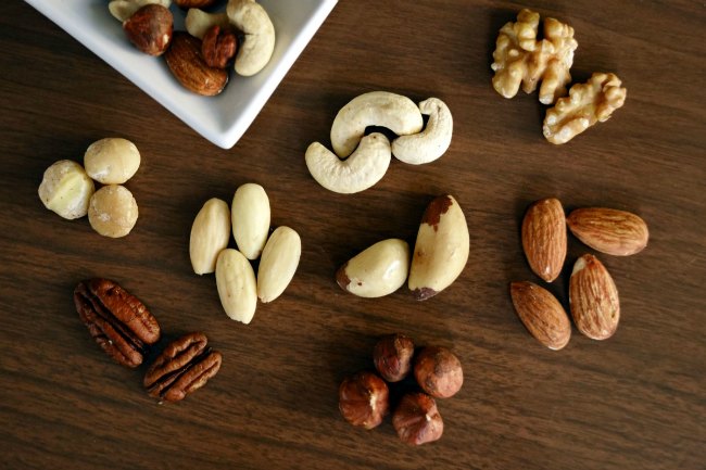 Nuts and seeds options
