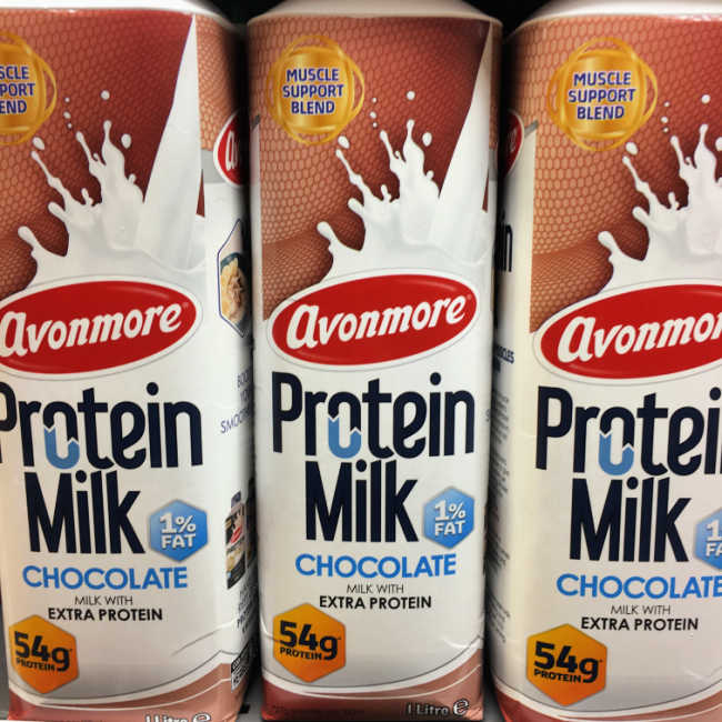 Protein chocolate milk