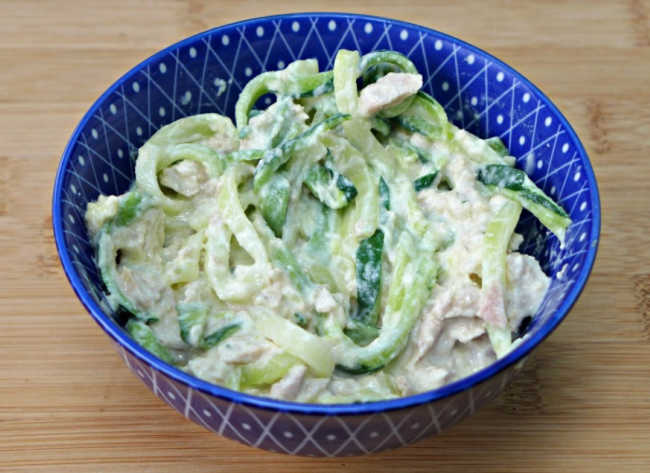 2 Minute zoodles