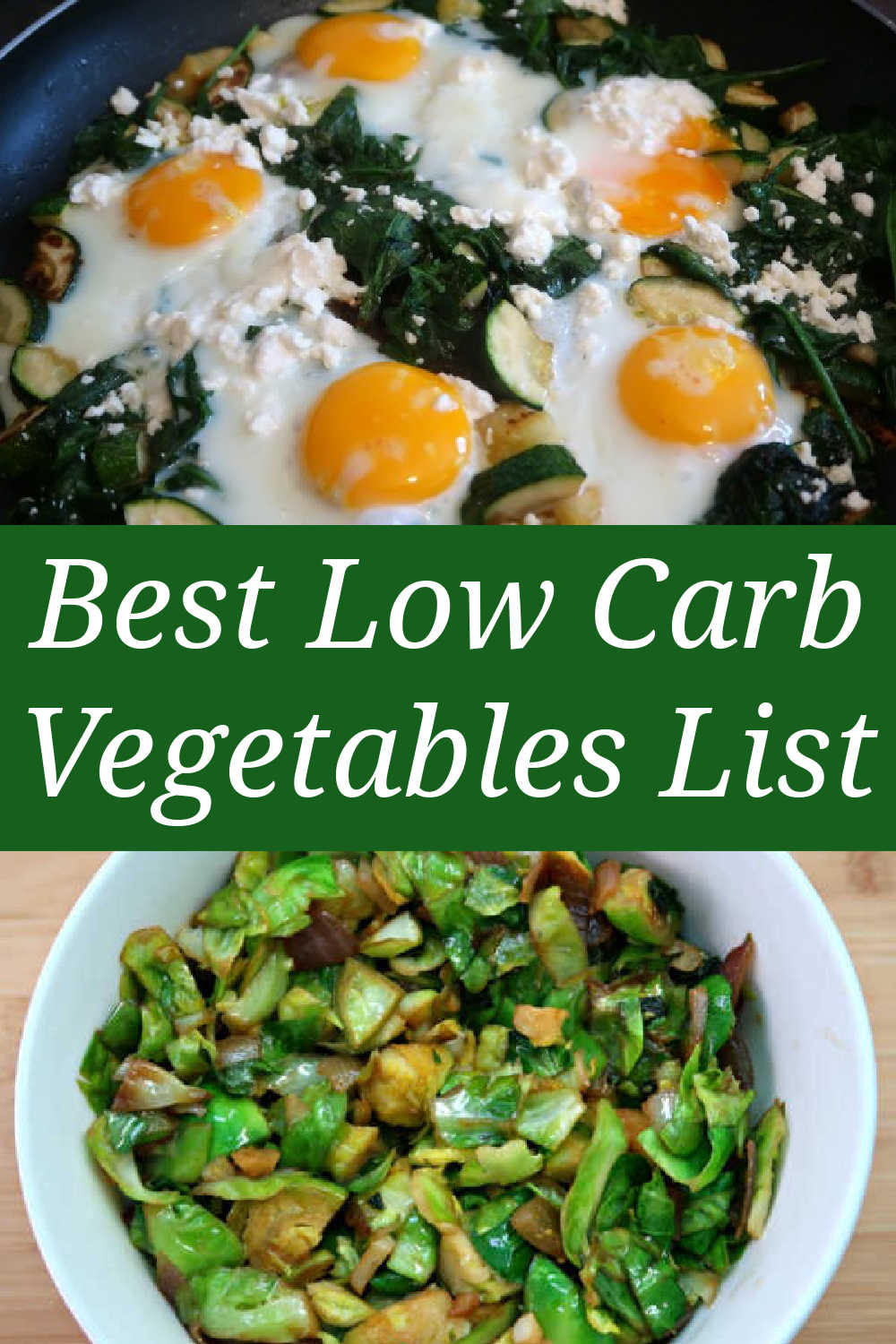 Best Low Carb Vegetables List – including the best keto diet friendly recipes and ideas for the veggies lowest carbs – and what to avoid.