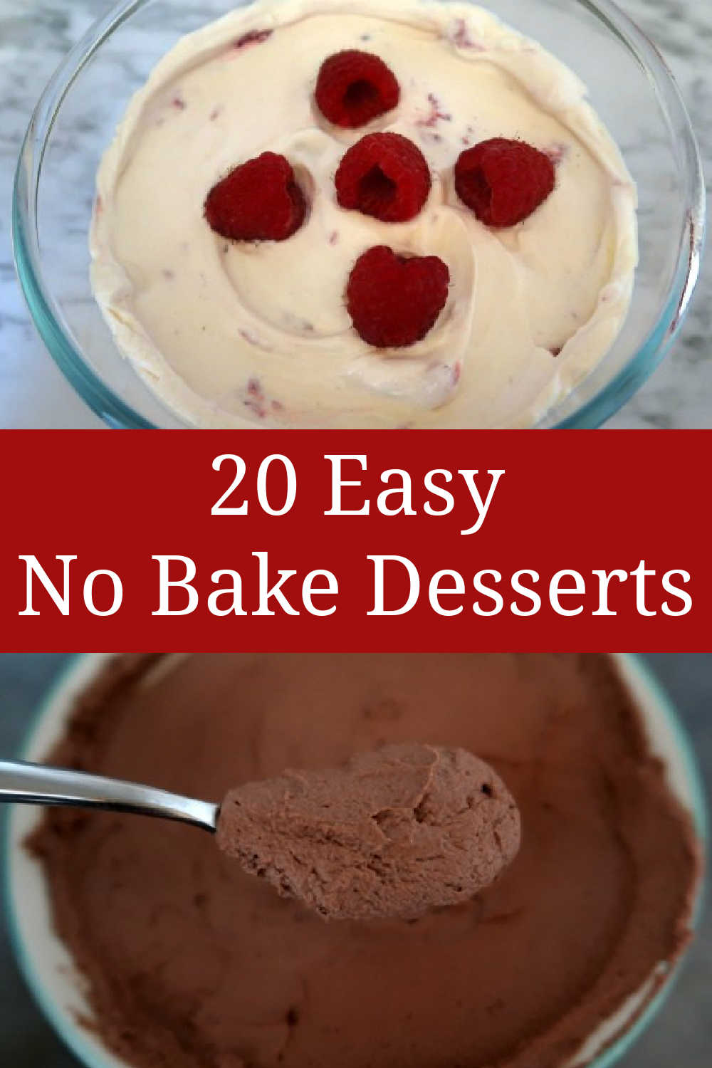 20 Easy No Bake Desserts - how to make the best sweet treats dessert recipes that need no baking and are perfect to enjoy during the warmer summer months.