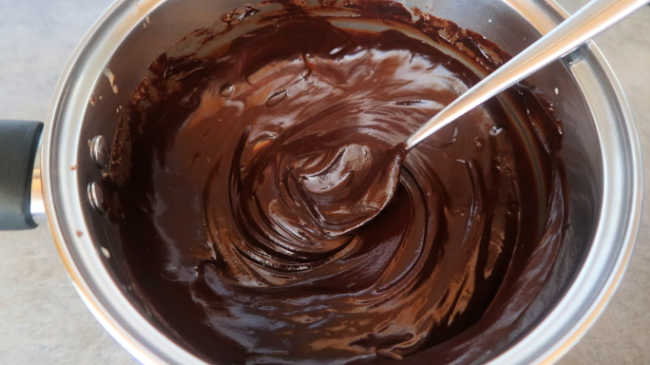 Dark Chocolate Truffles Recipe Mixture