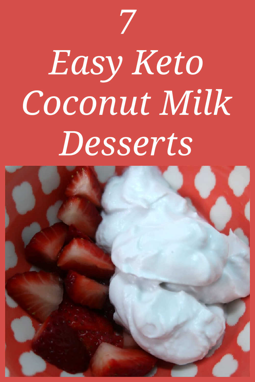 7 Keto Coconut Milk Recipes - Easy low carb and sugar free dessert recipe ideas including chia pudding, smoothies, truffles and more ketogenic treats