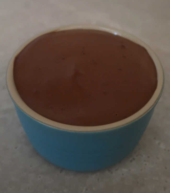 How to make Greek yogurt chocolate pudding mousse dessert