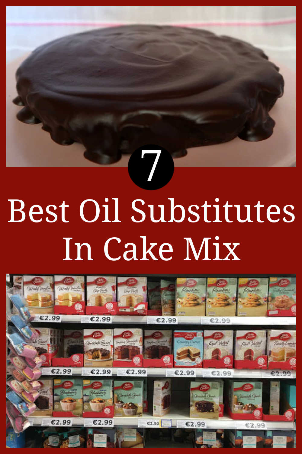 7 Best Substitute For Vegetable Oil In Cake Mix Ideas - Quick and easy alternatives and substitutes for vegetable oils so you can bake anyway and enjoy a perfectly moist cake.