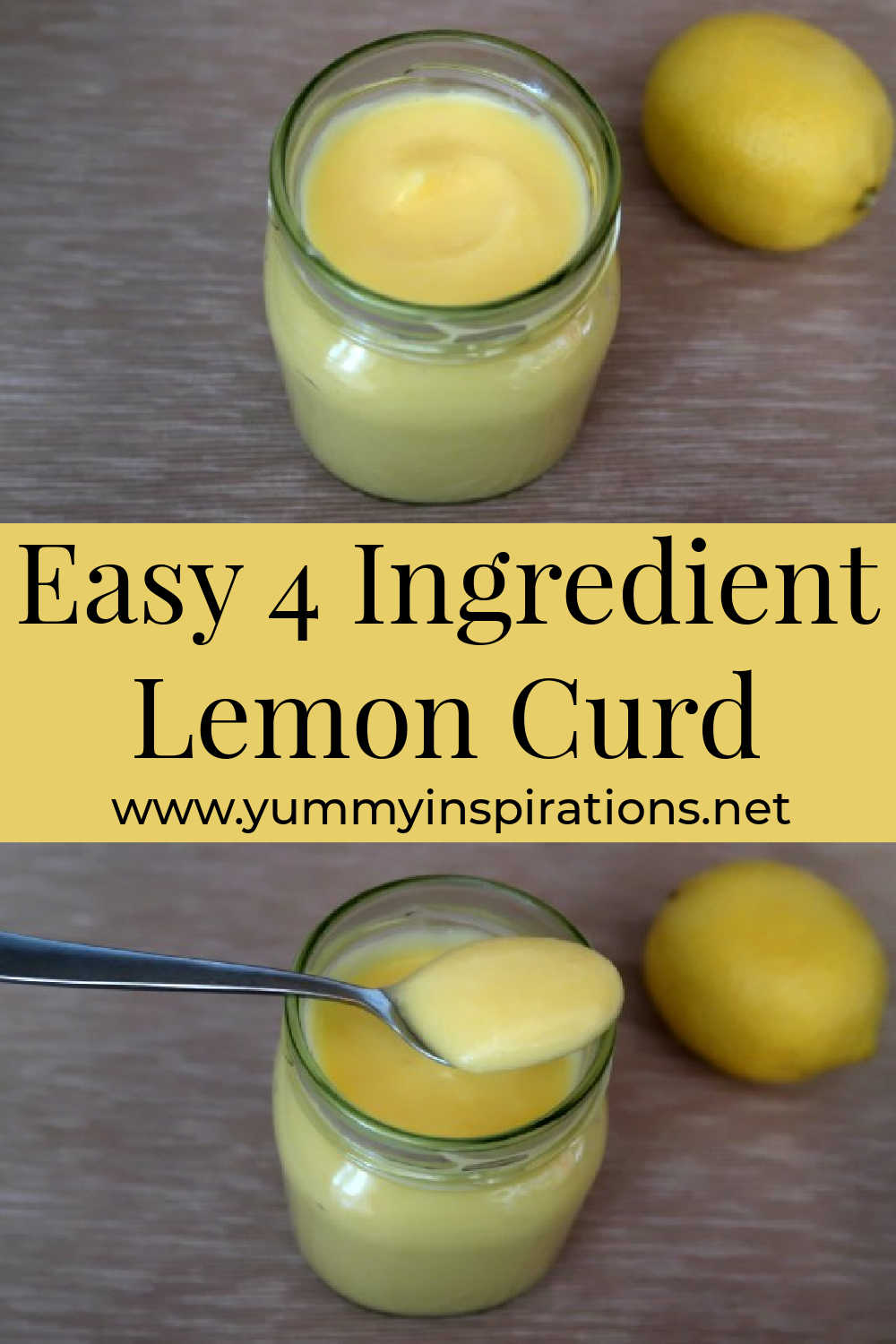 Easy lemon curd recipe