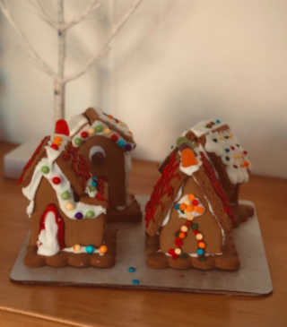 Gingerbread house decorations