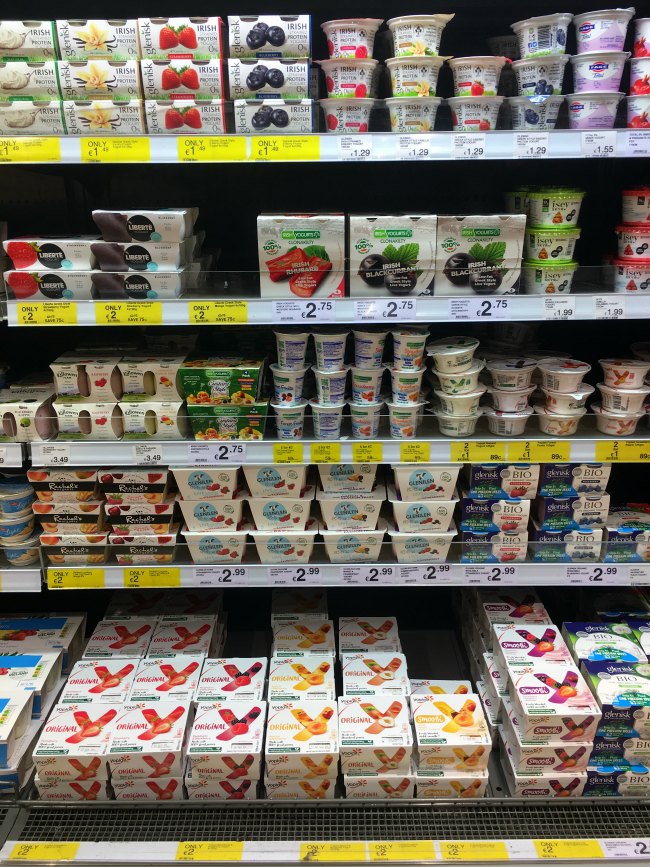 Healthy yogurt options