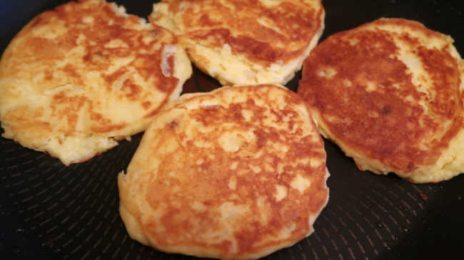 Irish Potato Pancakes Recipe - How to make the best quick and easy traditional and authentic 2 ingredient Crispy Boxty Pancakes