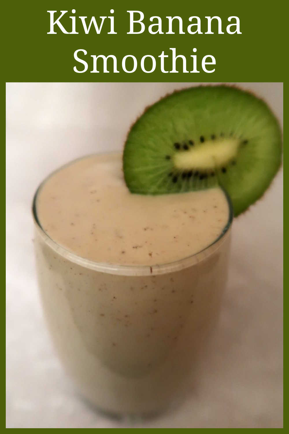 Kiwi Banana Smoothie Recipe - Easy Breakfast Smoothies Ideas with kiwi fruit, banana and oats - with the video tutorial.