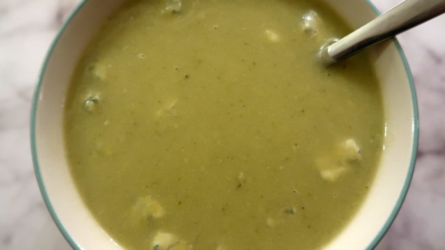Simple ingredients for creamy soups