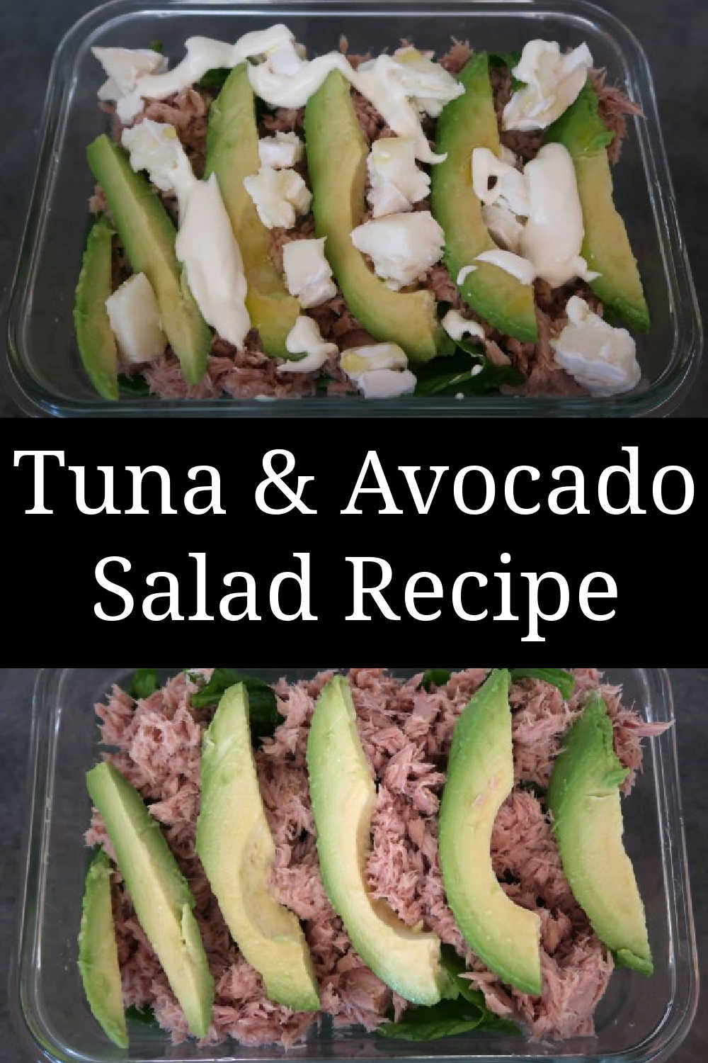 Tuna And Avocado Salad Recipe - How to make the best easy and creamy tuna salad for a budget friendly lunch. With the video tutorial.