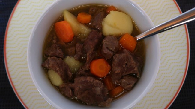 Bowl of Irish stew