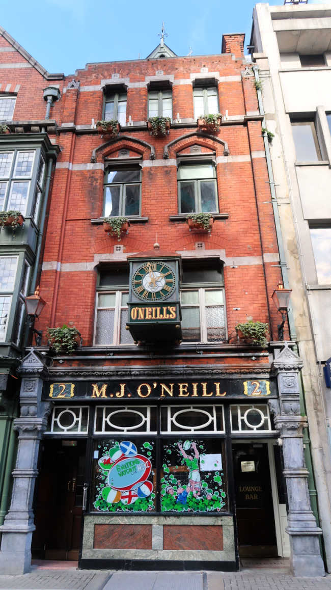 O'Neill's pub in Dublin Ireland