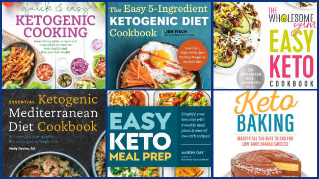 15 Best Keto Cookbooks - The top books for the low carb ketogenic diet lifestyle