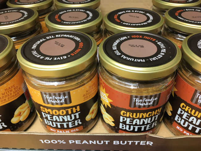 Natural peanut butter - best cheap high protein foods