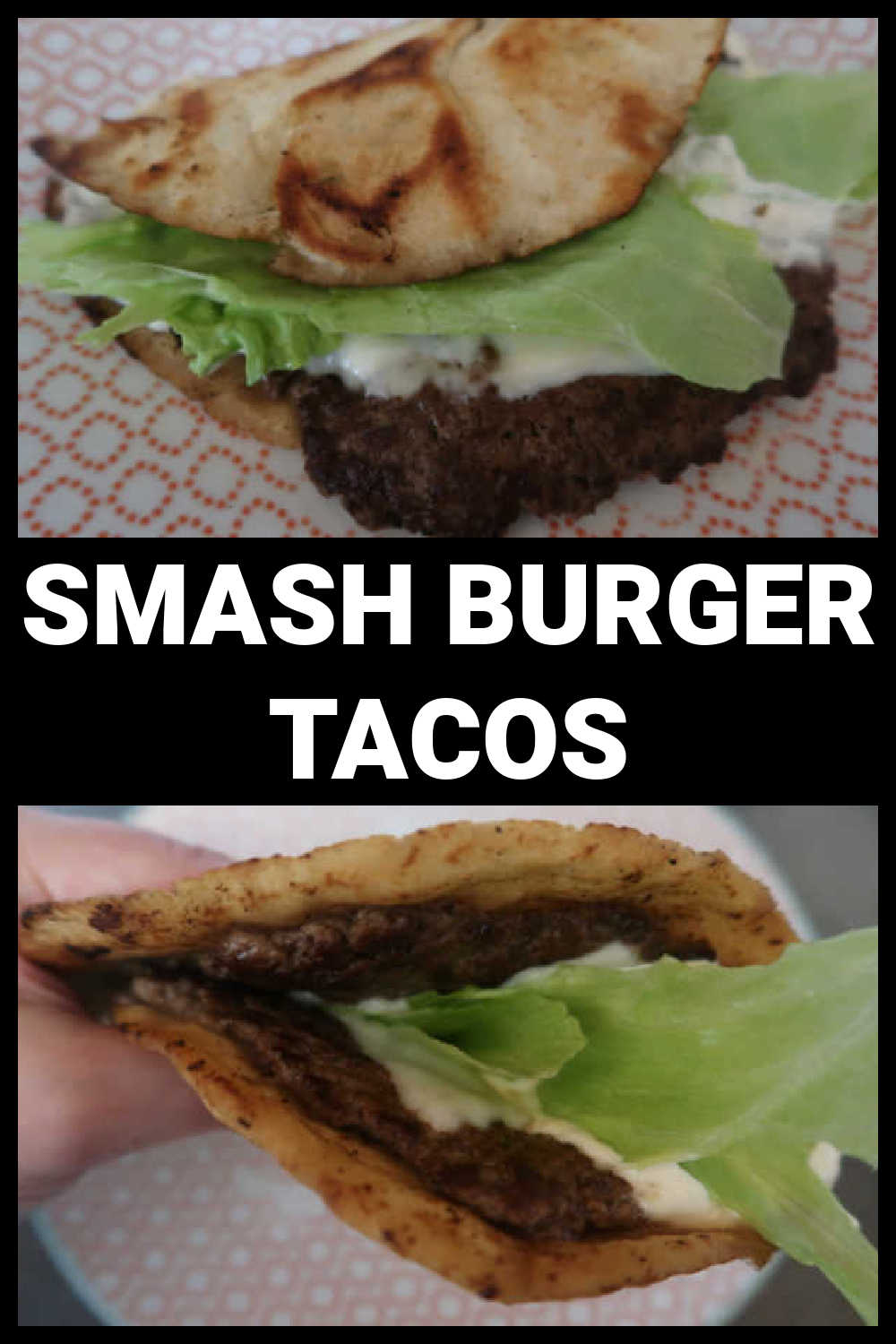 Smash Burger Tacos Recipe – How to make viral tiktok inspired easy tasty crispy smashburger taco meal – with the video tutorial.