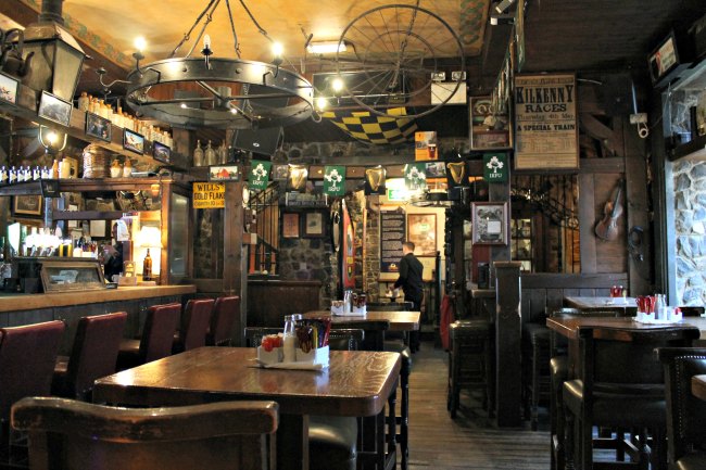 Interior of Kytelers Inn Irish Pub