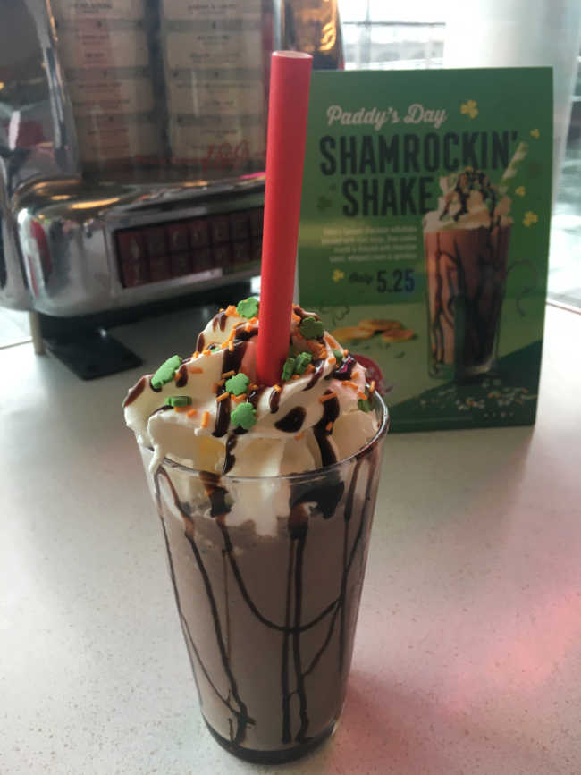 St. Patrick's Day Shamrock Shake