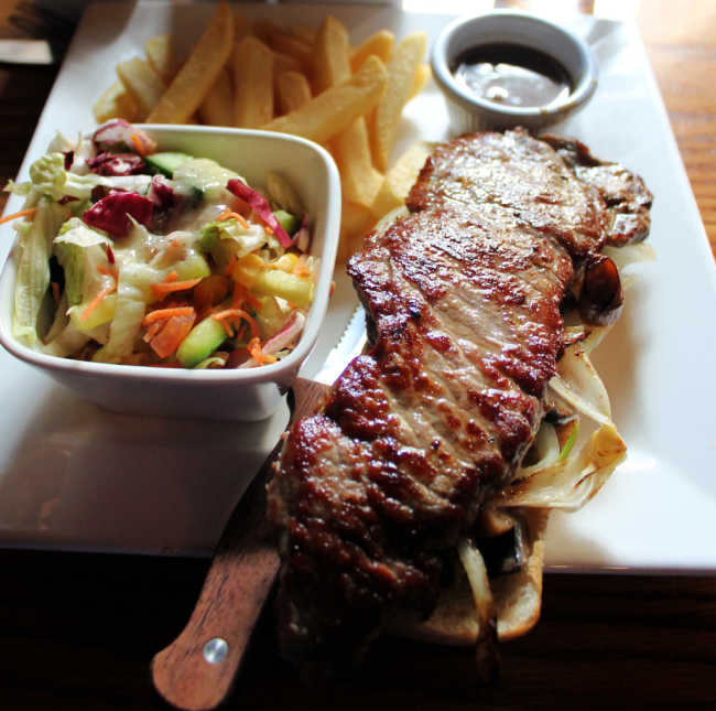 Steak at Kytelers Inn Irish Pub