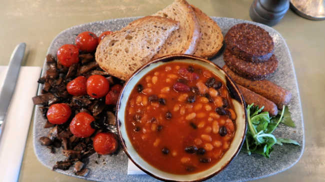 Gourmet Food Parlour - Vegan Breakfast in Dublin