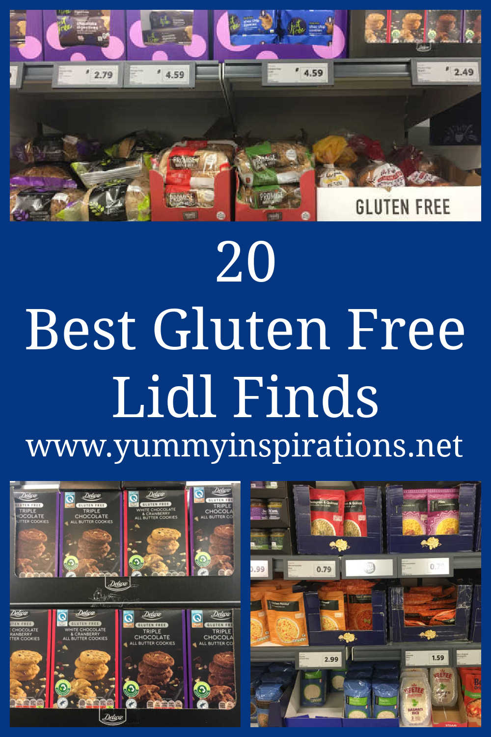 20 Lidl Gluten Free Products - Best Gluten-Free Foods Range at low prices - with a video look around the accidentally gluten free items at my local Lidl store.